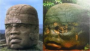 Colossal head Olmec