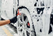 wheel cleaning
